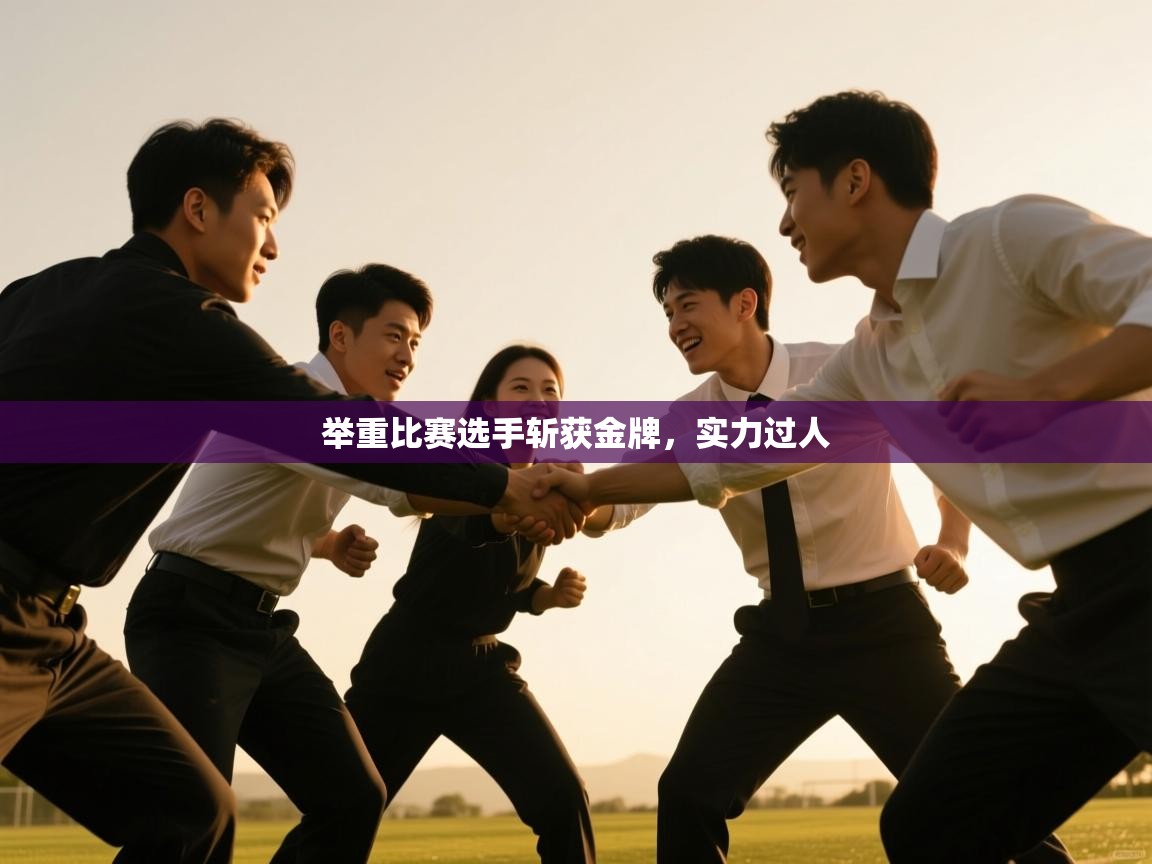 举重比赛选手斩获金牌,实力过人 第1张